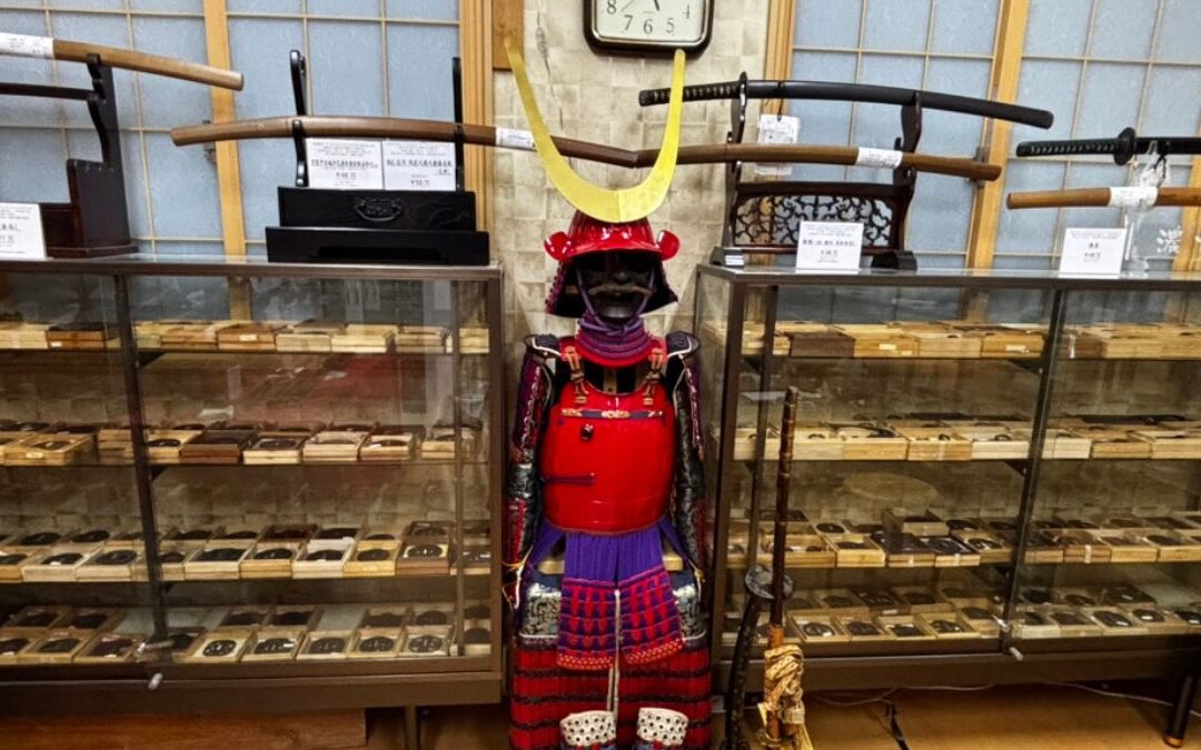 Visite de Nosyudo (Manufacture de Katanas et iaitos)
